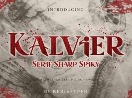 Kalvier Font