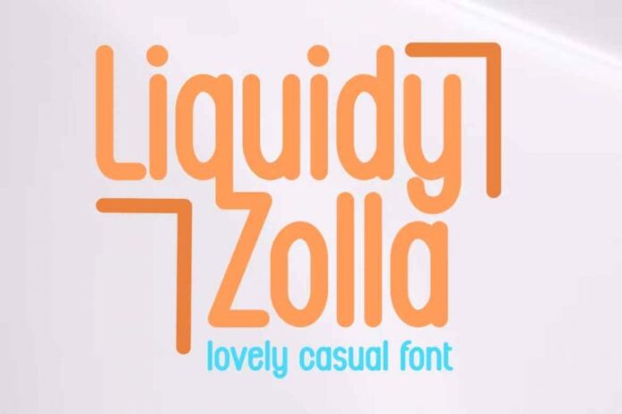 Liquidy Zolla Font