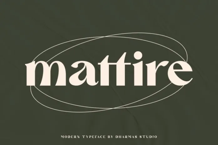 Mattire – Modern Serif Typeface