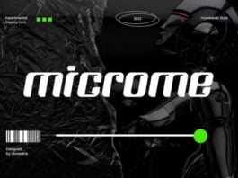 Microme Font