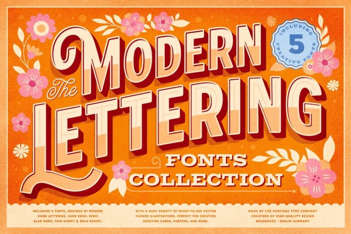 Modern Lettering Fonts