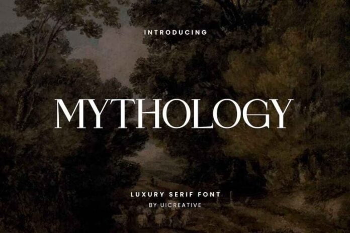 Mythology Font