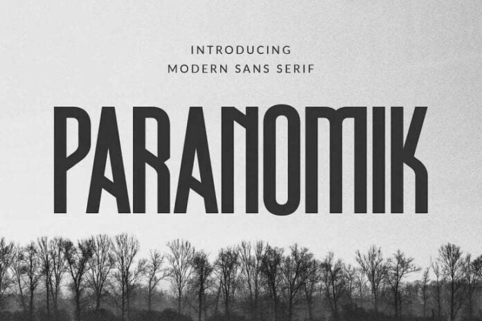Paranomik Font