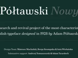 Poltawski Nowy Font Family
