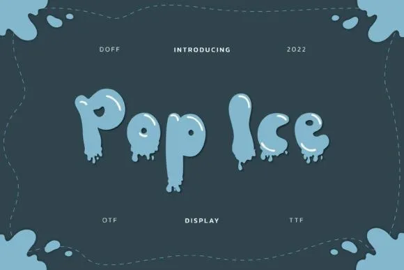 Pop Ice Font