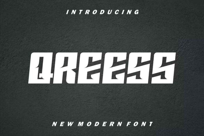 Qreees Font