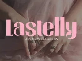 Lastelly – Sans Serif Font