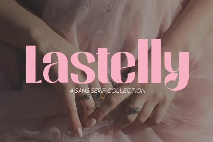Lastelly – Sans Serif Font