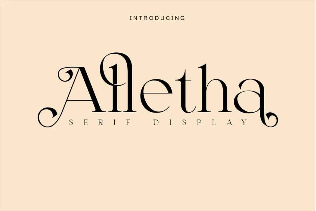 Alletha Font