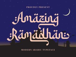 Amazing Ramadhan Font