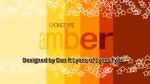 Amber Font