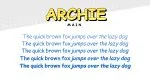 Archie Font