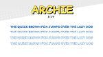 Archie Font