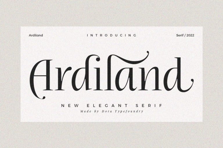 Ardiland Font