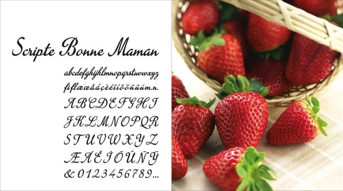 Bonne Maman Font