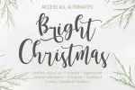 Bright Christmas Font