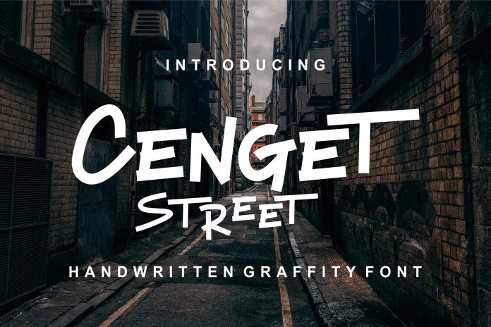 Cenget Street Font