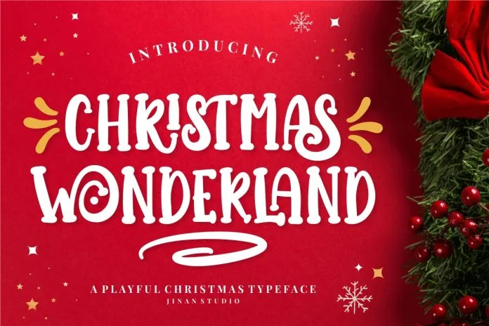 Christmas Wonderland Font
