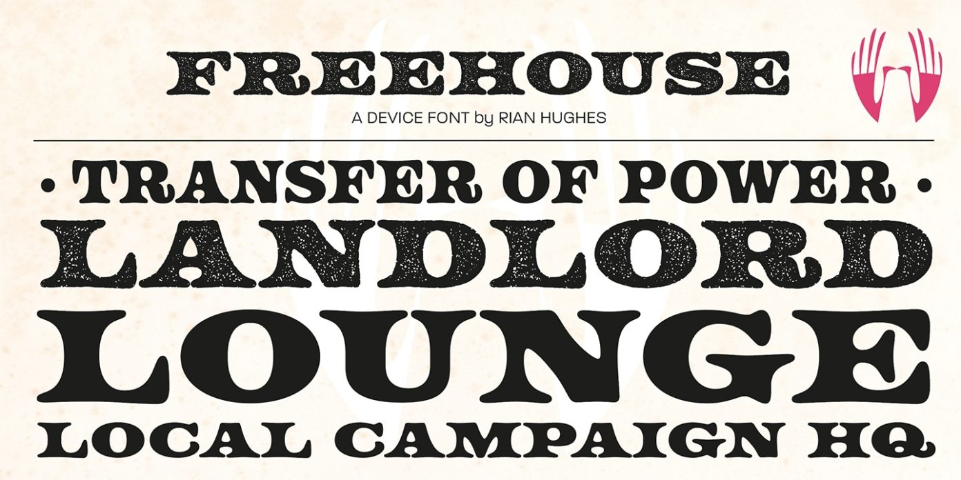 Freehouse Font - fontforlife.com