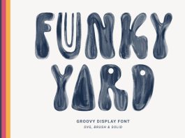 Funky Yard Font