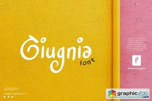 Giugnia Font