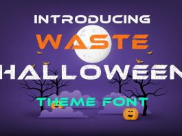 Halloween Waste Font