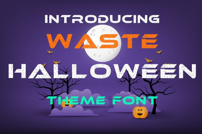 Halloween Waste Font