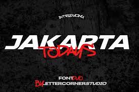 Jakarta Todays Duo Font