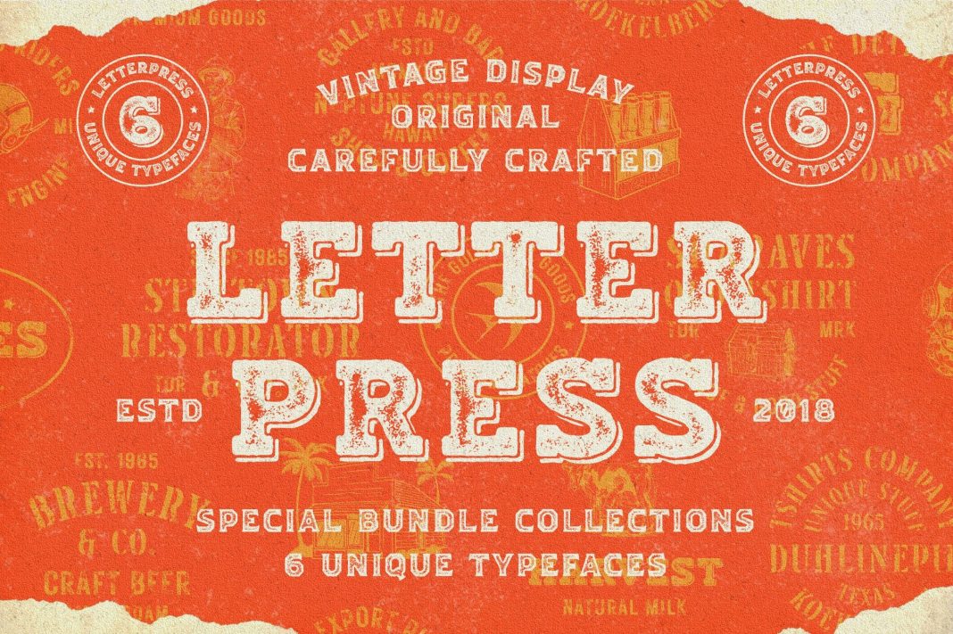 Letterpress Font