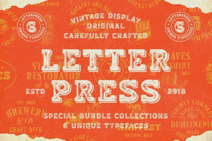 Letterpress Font