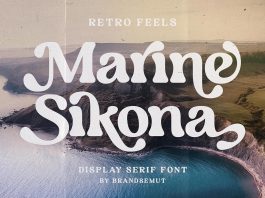 Marine Sikona Font