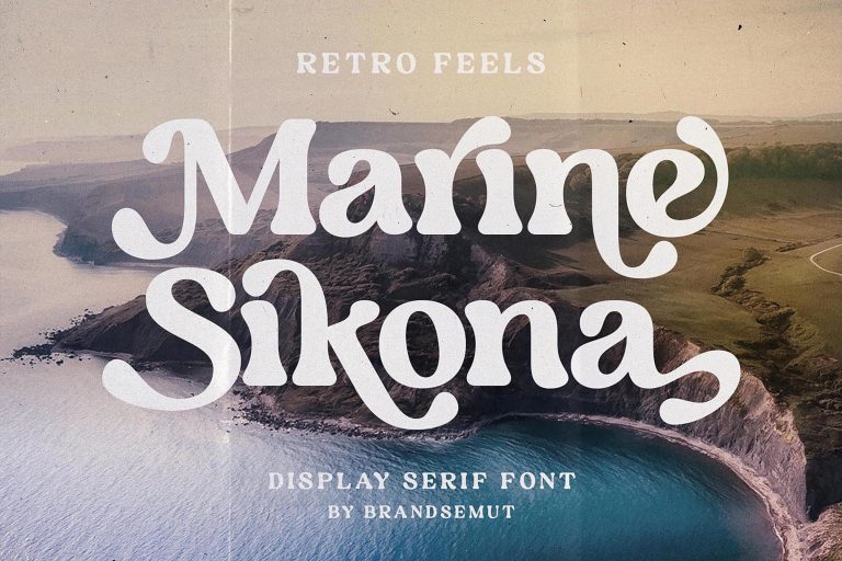 Marine Sikona Font