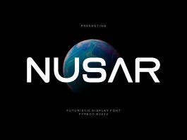 NUSAR Font