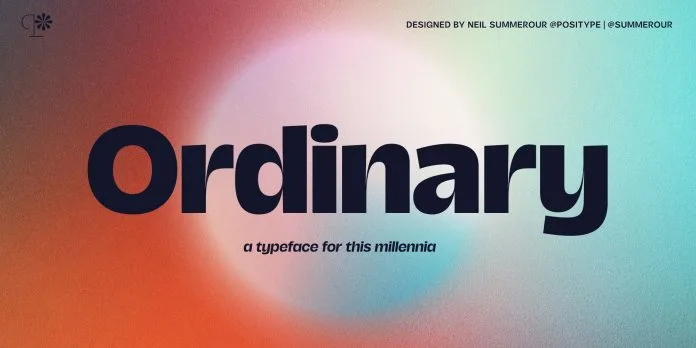 Ordinary Font