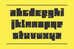 PURECUT-Square Typeface