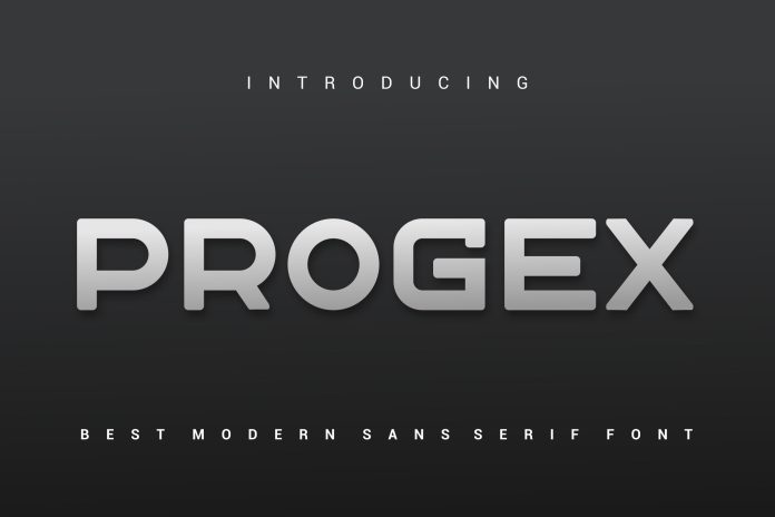 Progex Font