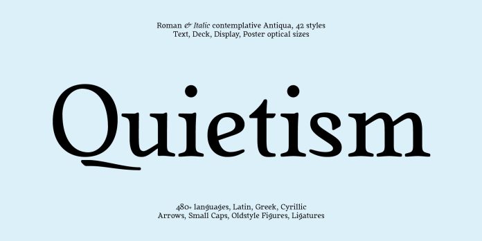 Quietism Font