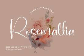 Rosemallia Font