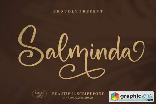 Salminda Script Font