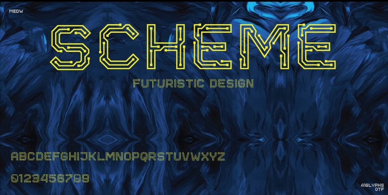 Scheme Font