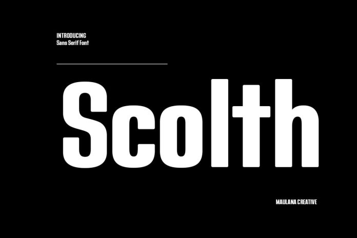 Scolth - Classic Sans Serif Font
