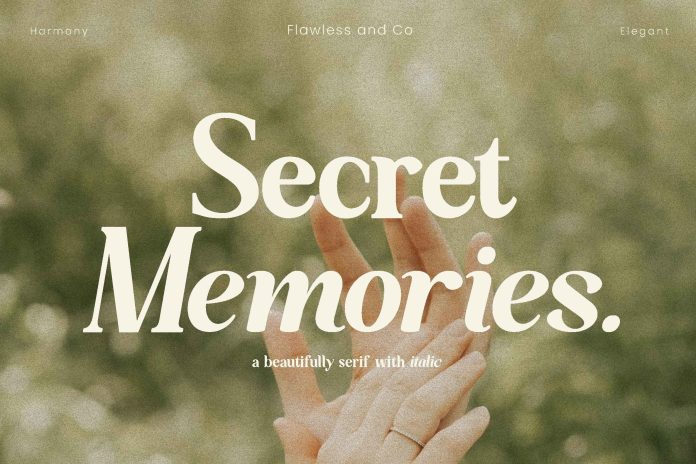 Secret Memories Font