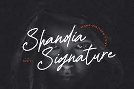 Shandia Signature Font