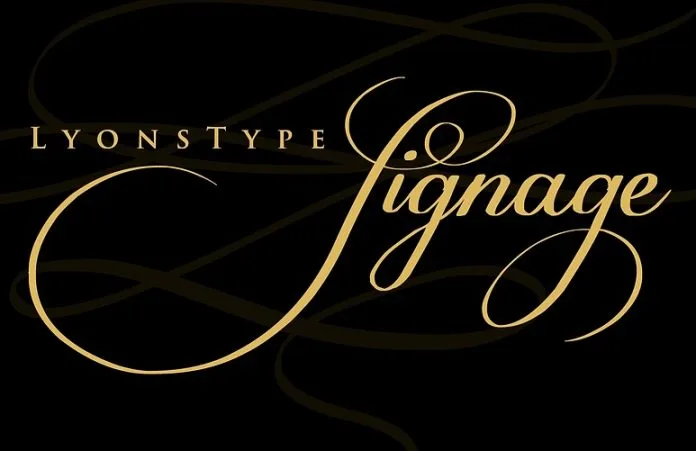Signage Font