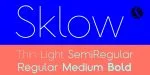 Sklow Font