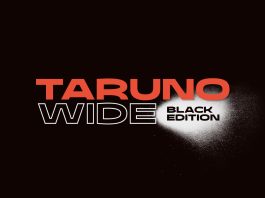 Taruno Wide Black Font
