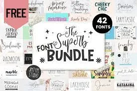 The Superb Font Bundle