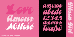 Gibson Girl JF - Funky Retro Typeface Font