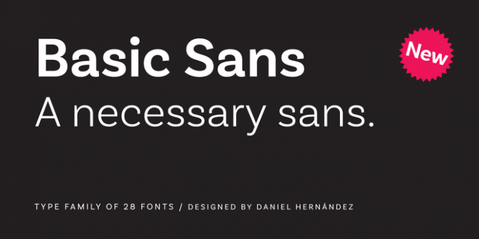 Basic Sans Font