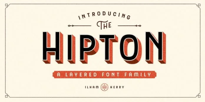 The HIPTON Font The HIPTON Font